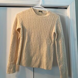 J. Crew women XS Crewneck 100% wool sweater
